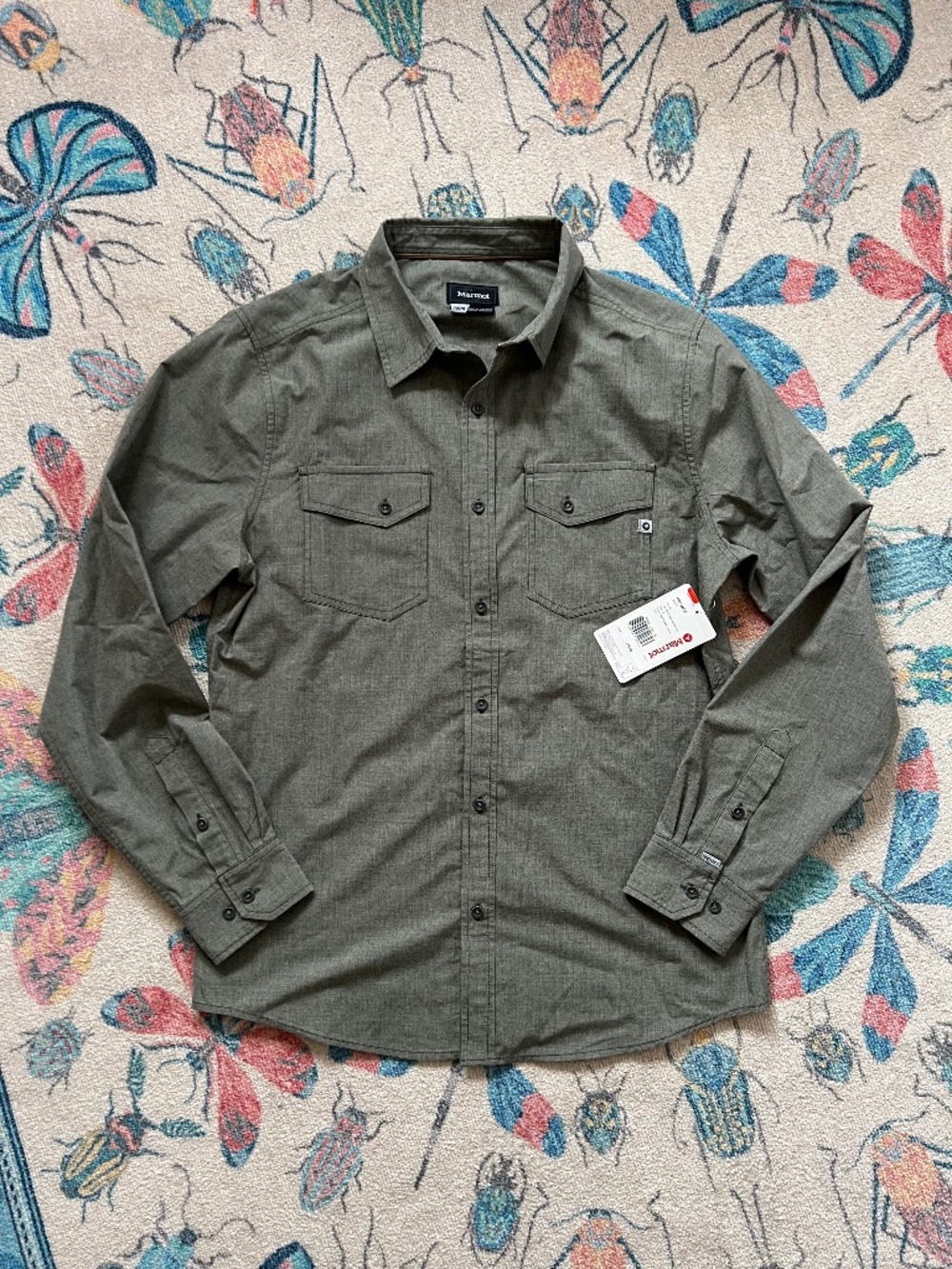 Marmot Mens button-down shirt